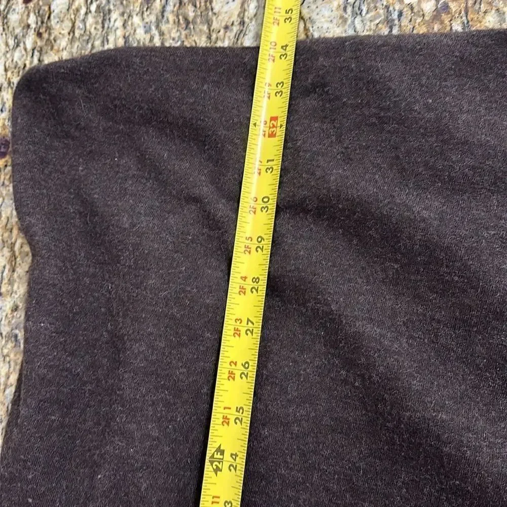 Marc By Marc Jacobs Vintage Brown Wool Blend Long Sleeve Dress Size M